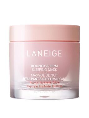 LANEIGE Bouncy + Firm Radiance Boosting Sleeping Mask with Peony Collagen 60ML